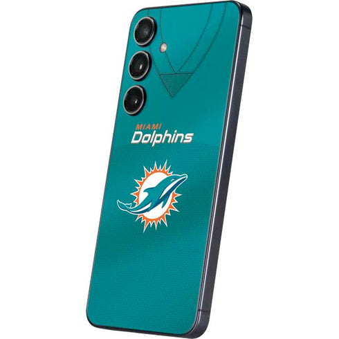NFL Miami Dolphins Team Jersey Galaxy S25 Plus Skin