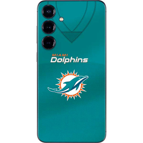 NFL Miami Dolphins Team Jersey Galaxy S25 Skin