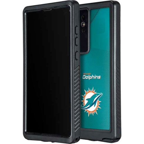 NFL Miami Dolphins Team Jersey Galaxy S24 Ultra Waterproof Case