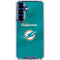 NFL Miami Dolphins Team Jersey Galaxy S25 Plus Clear Case