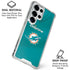 NFL Miami Dolphins Team Jersey Galaxy S25 Ultra Clear Case