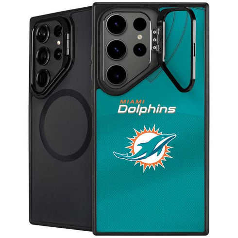 NFL Miami Dolphins Team Jersey Galaxy S26 Ultra Kickstand Case
