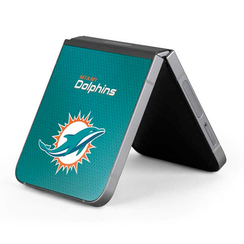 NFL Miami Dolphins Team Jersey Galaxy Z Flip6 Skin