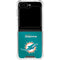 NFL Miami Dolphins Team Jersey Galaxy Z Flip6 Clear Case