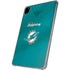 NFL Miami Dolphins Team Jersey iPad Pro 11in (2024) Clear Case