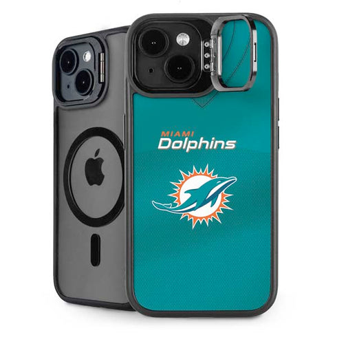 NFL Miami Dolphins Team Jersey iPhone 15 Kickstand Case