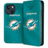 NFL Miami Dolphins Team Jersey iPhone 15 Plus Folio Case