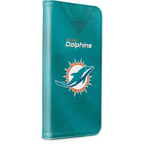 NFL Miami Dolphins Team Jersey iPhone 15 Plus Folio Case