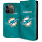 NFL Miami Dolphins Team Jersey iPhone 15 Pro Folio Case