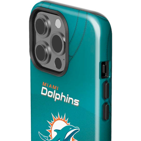 NFL Miami Dolphins Team Jersey iPhone 15 Pro Impact Case