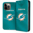 NFL Miami Dolphins Team Jersey iPhone 15 Pro Max Folio Case