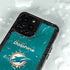 NFL Miami Dolphins Team Jersey iPhone 15 Pro Waterproof Case