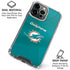 NFL Miami Dolphins Team Jersey iPhone 16 Pro Clear Case