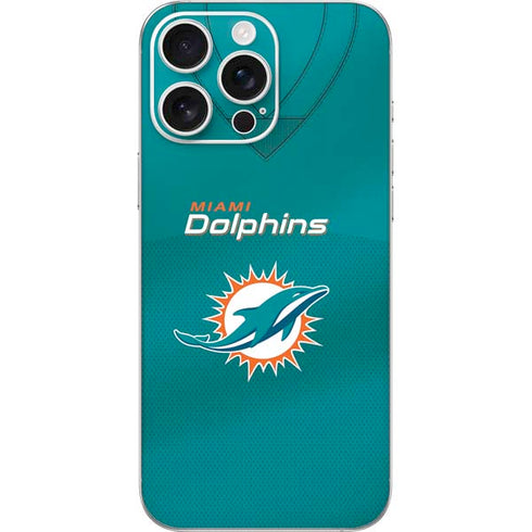 NFL Miami Dolphins Team Jersey iPhone 16 Pro Max Skin