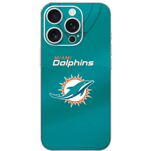 NFL Miami Dolphins Team Jersey iPhone 16 Pro Skin