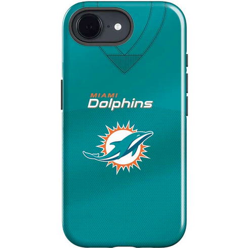 NFL Miami Dolphins Team Jersey iPhone 16e Impact Case