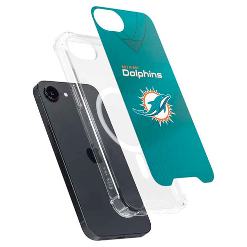 NFL Miami Dolphins Team Jersey iPhone 16e MagSafe Case