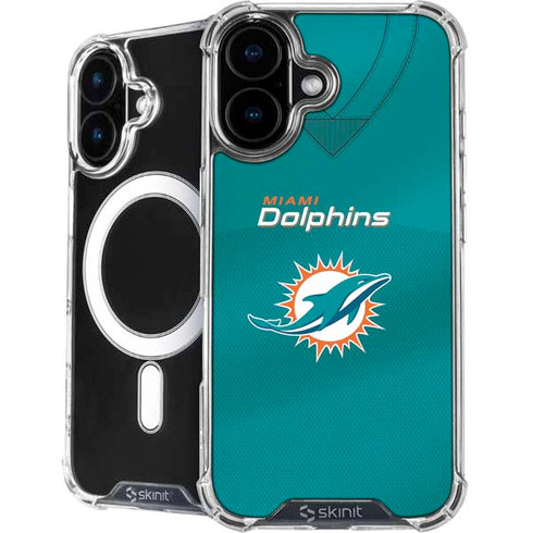 NFL Miami Dolphins Team Jersey iPhone 17 MagSafe Case