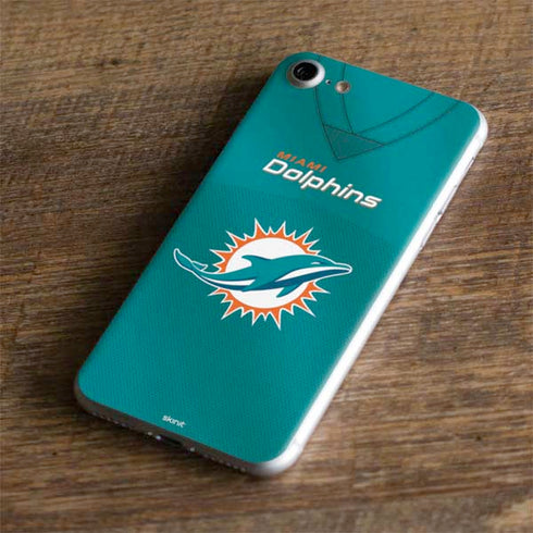 NFL Miami Dolphins Team Jersey iPhone 8 Skin