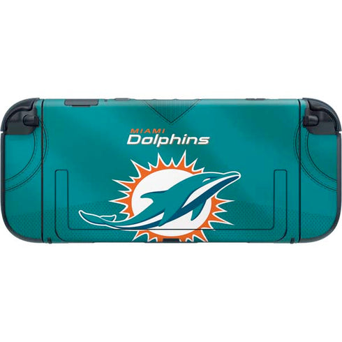 NFL Miami Dolphins Team Jersey Nintendo Switch 2 (2025) with Joy-Con Skin