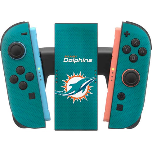 NFL Miami Dolphins Team Jersey Nintendo Switch 2 (2025) Joy-Con Controller Skin