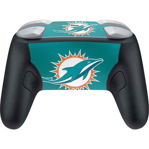 NFL Miami Dolphins Team Jersey Nintendo Switch 2 (2025) Pro Controller Skin