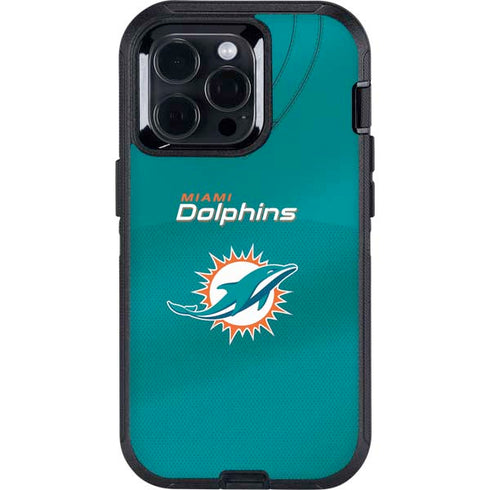 NFL Miami Dolphins Team Jersey Otterbox Defender iPhone Skin