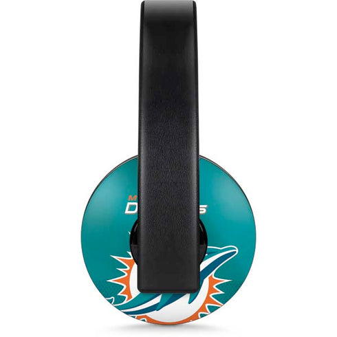 NFL Miami Dolphins Team Jersey PlayStation 4 Gold Wireless Headset Skin