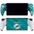 NFL Miami Dolphins Team Jersey PlayStation Portal Remote Player Skin