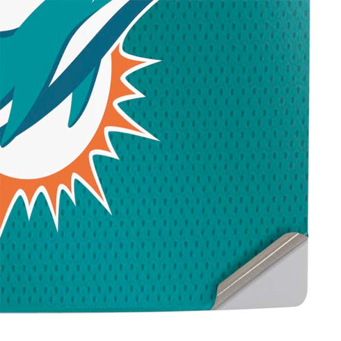 NFL Miami Dolphins Team Jersey PS5 Pro Console Skin