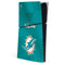 NFL Miami Dolphins Team Jersey PS5 Slim Digital Edition Console Skin
