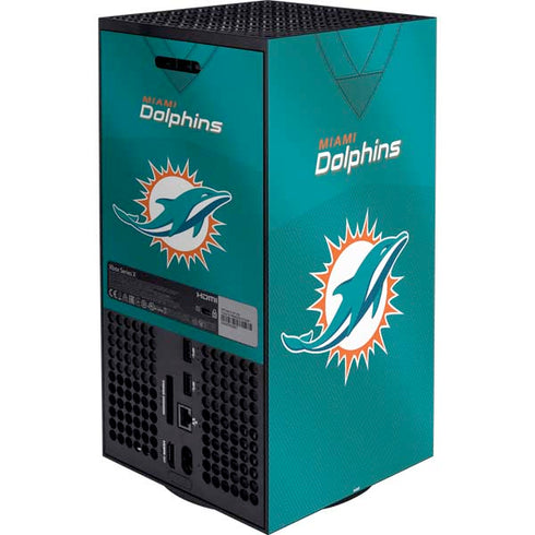 NFL Miami Dolphins Team Jersey XBox Series X Digital Edition Bundle Skin