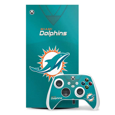 NFL Miami Dolphins Team Jersey Xbox Series X Skins