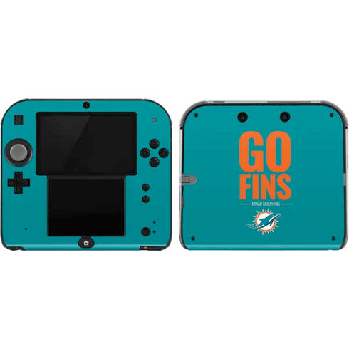 NFL Miami Dolphins Team Motto Nintendo Skins