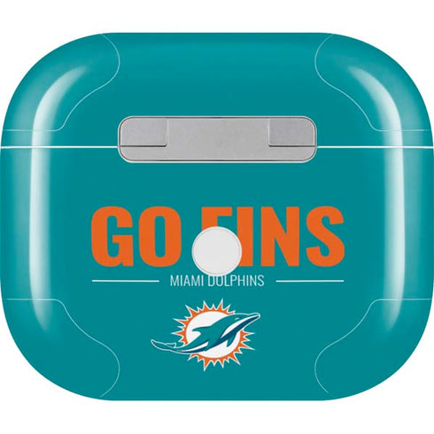 NFL Miami Dolphins Team Motto Apple AirPods (3rd Gen 2021) Skin