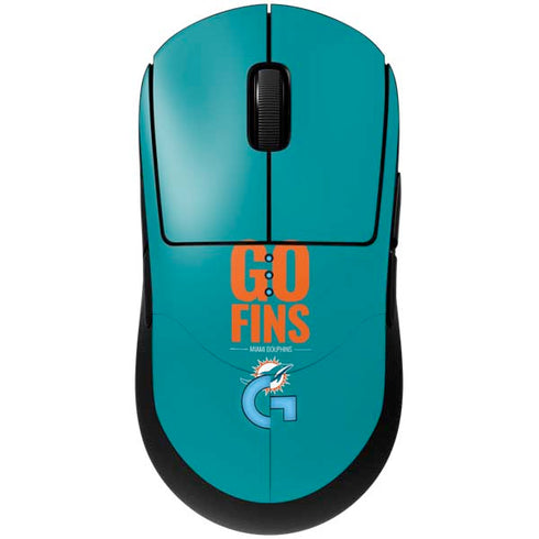 NFL Miami Dolphins Team Motto G Pro Wireless Gaming Mouse Skin