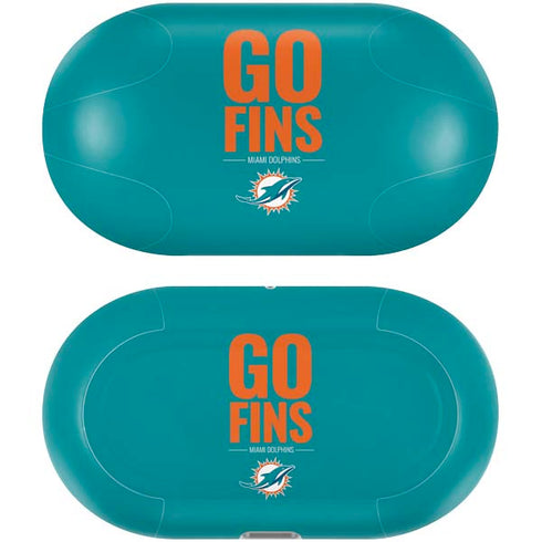 NFL Miami Dolphins Team Motto Galaxy Buds Plus Skin
