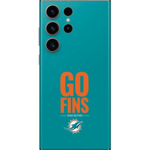 NFL Miami Dolphins Team Motto Galaxy Skins