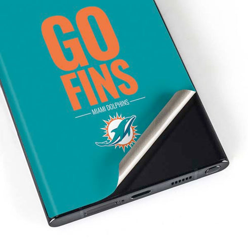 NFL Miami Dolphins Team Motto Galaxy Skins