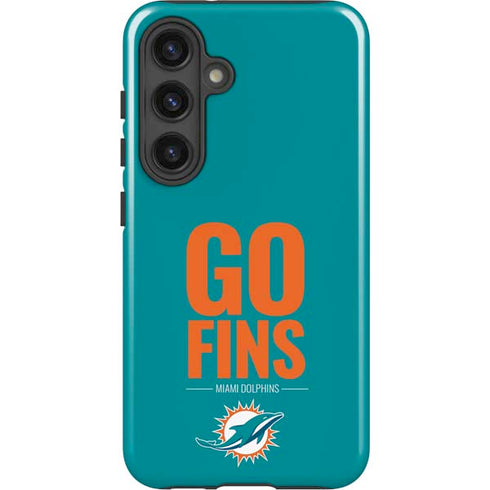 NFL Miami Dolphins Team Motto Galaxy S25 Impact Case