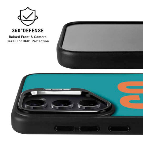 NFL Miami Dolphins Team Motto Galaxy S25 Kickstand Case
