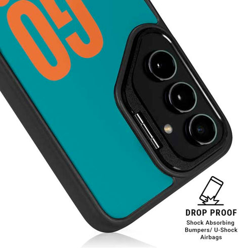 NFL Miami Dolphins Team Motto Galaxy S25 Kickstand Case