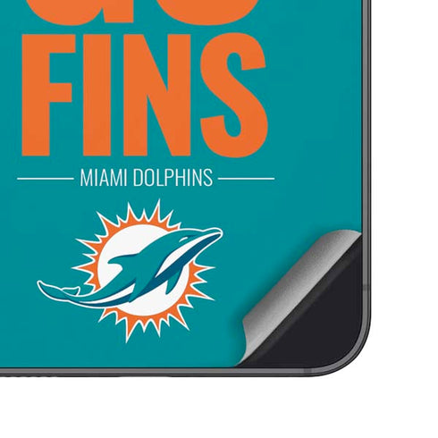 NFL Miami Dolphins Team Motto Galaxy S24 Skin