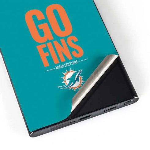NFL Miami Dolphins Team Motto Galaxy S24 Ultra Skin