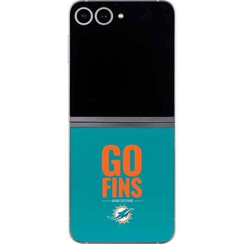 NFL Miami Dolphins Team Motto Galaxy Z Flip6 Skin