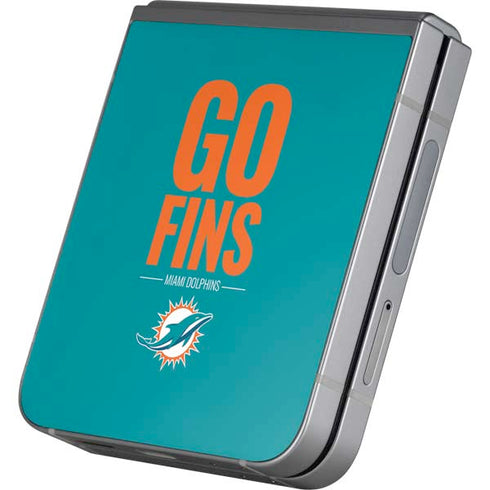 NFL Miami Dolphins Team Motto Galaxy Z Flip6 Skin