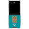 NFL Miami Dolphins Team Motto Galaxy Z Flip6 Clear Case