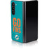 NFL Miami Dolphins Team Motto Galaxy Z Fold5 5G Skin