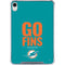 NFL Miami Dolphins Team Motto iPad 11th Gen (2025) Clear Case
