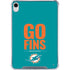 NFL Miami Dolphins Team Motto iPad 11th Gen (2025) Clear Case